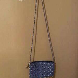Vera Bradley Blue Patterned Crossbody Bag